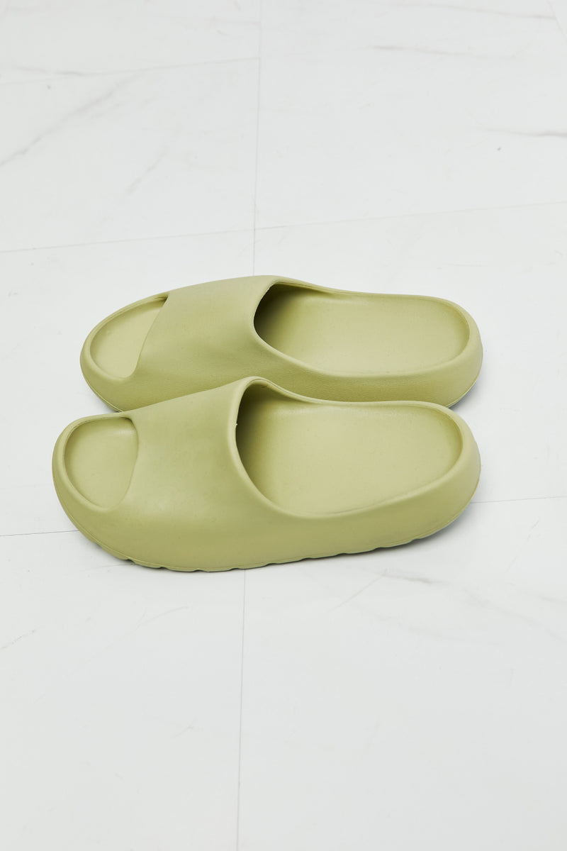 Hazel Blues® |  NOOK JOI In My Comfort Zone Slides in Green