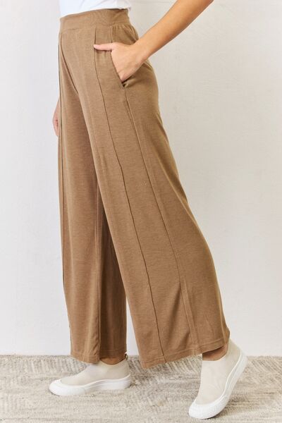 Hazel Blues® |  RISEN Ultra Soft Wide Leg Pants