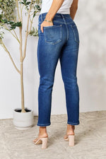 Hazel Blues® |  BAYEAS Distressed Cropped Jeans