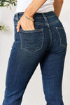 Hazel Blues® |  BAYEAS Raw Hem Straight Jeans