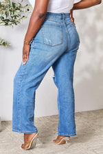 Hazel Blues® |  Judy Blue High Waist Distressed Jeans